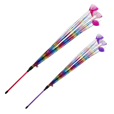 Ancol Rainbow Feather Cat Teaser